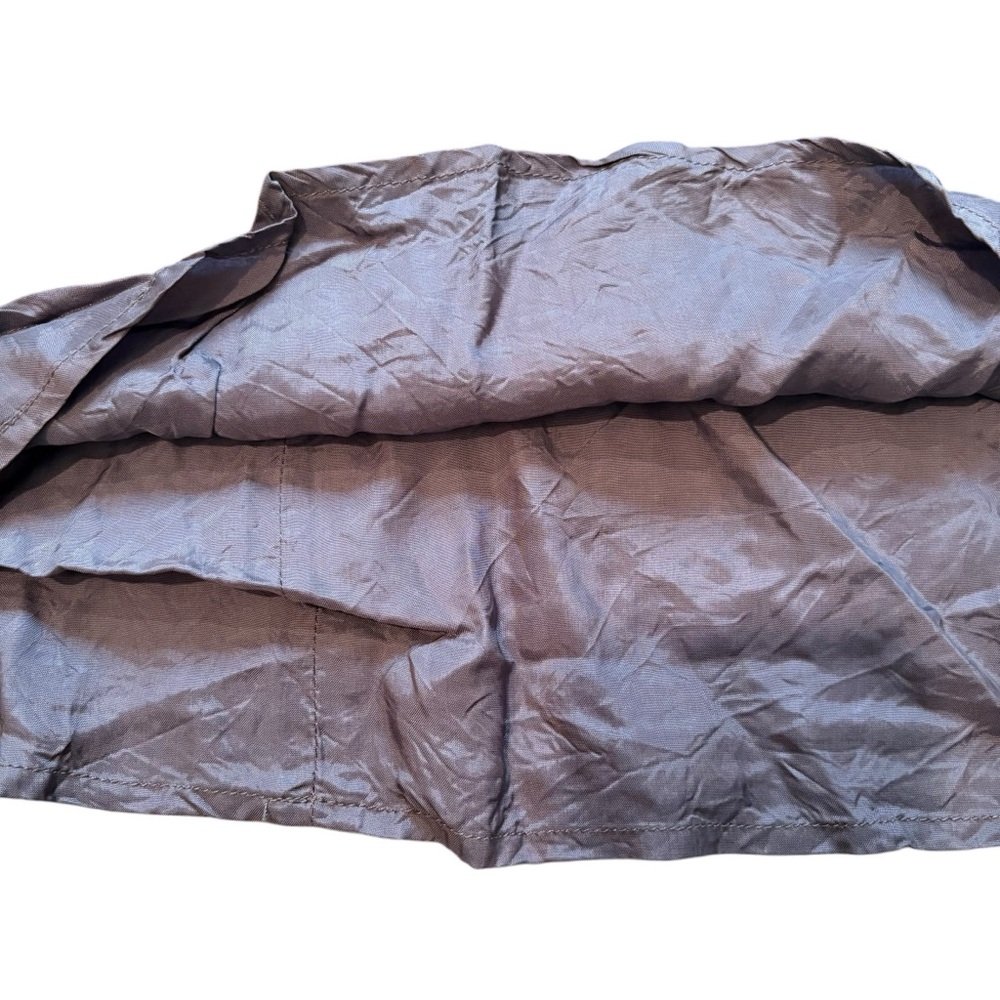 Elspeth Gibson London Animal Cheetah Print Dot Velvet Silk Blend Skirt - Picture 15 of 15